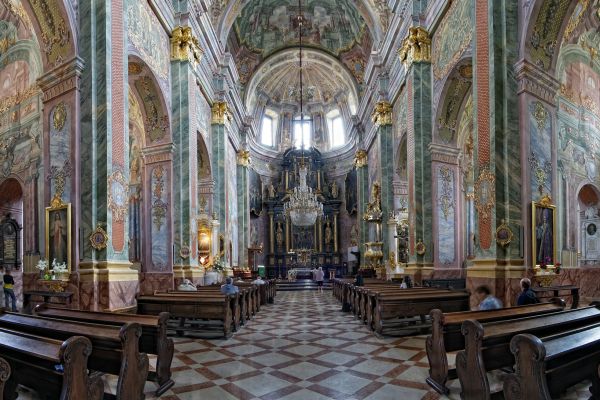 Wnętrze Archikatedry Lubelskiej